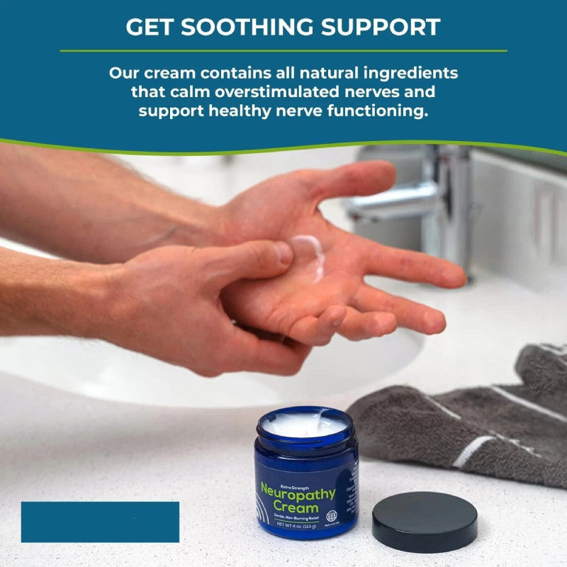 Migrastil Neuropathy Relief Cream for Feet, Hands & Legs | 1-5 Pack, Fast Acting