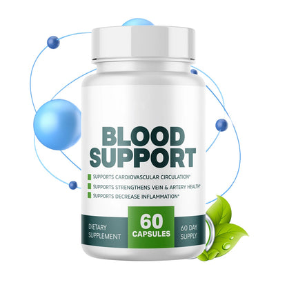Healthy Flow Blood Support, Cardiovascular Circulation - 60 Capsules Genuine