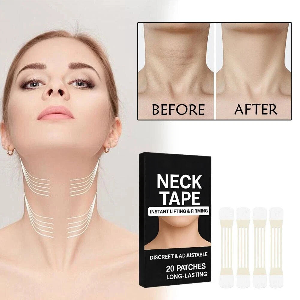 Instant Lift Neck Tape Instant Necks and Face Lift Strap Patch Tightening Tapes~