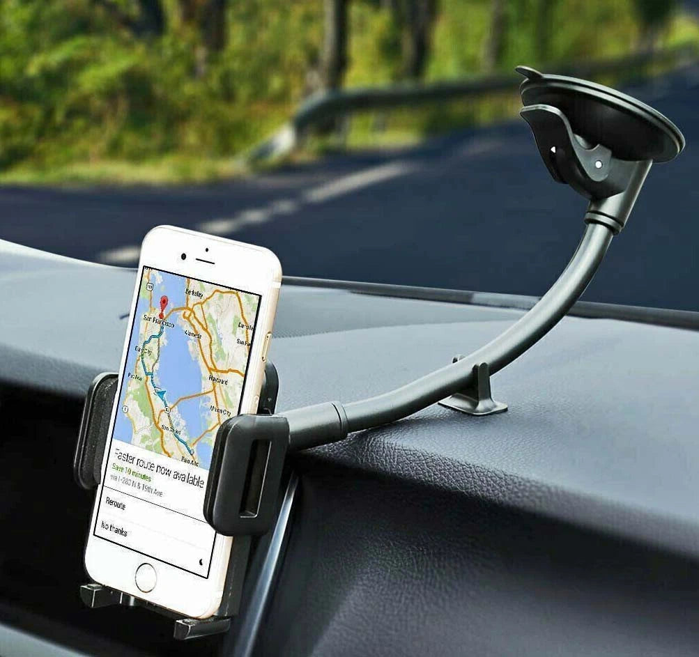 Car Windshield Mount Cradle Holder Stand GPS for Cell Phone Universal 360°