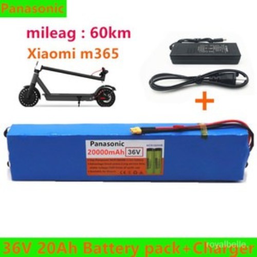 36V 20Ah Li-ion Battery Pack for Xiaomi M365 Scooter – 20000mAh with BMS Board