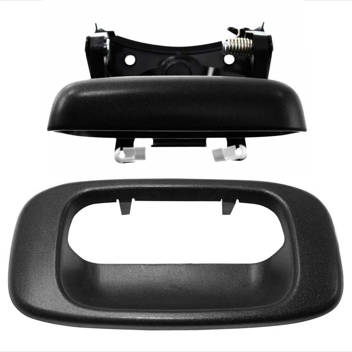 New Black Tailgate Handle With Bezel Set For 99-07 Silverado Sierra GM1915105