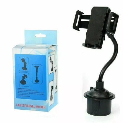 New Universal Car Mount Adjustable Gooseneck Cup Holder Cradle for Cell Phone