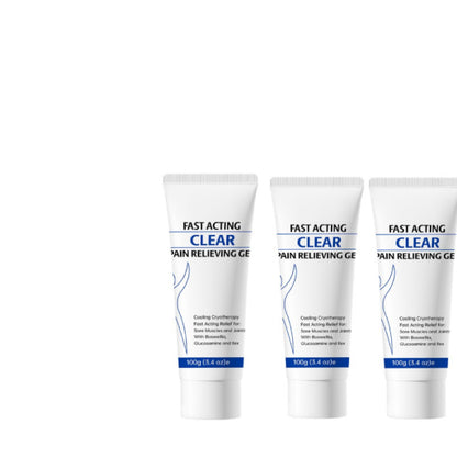 1-5X ClearZal Pain Relieving Gel FastActing Cooling for SoreMuscles and Joints ~