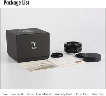 TTArtisan APS-C 27mm F2.8 Auto Focus Lens Half Frame for FX Mount AF Camera
