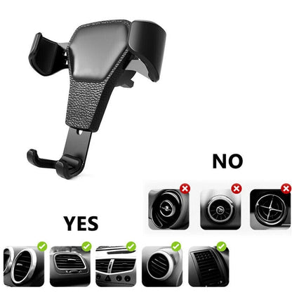Universal Gravity Car Holder Mount Air Vent Stand Cradle For Mobile Cell Phone