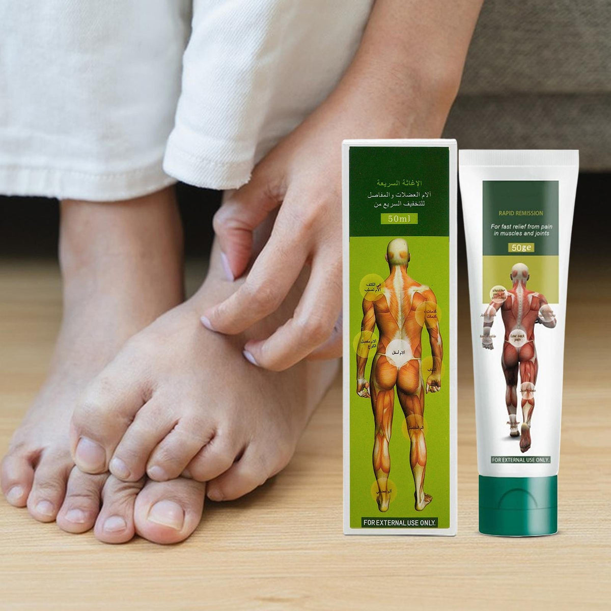 CapsaCare Neuropathy Cream – Soothing Relief with Natural Ingredients, Non-Greas