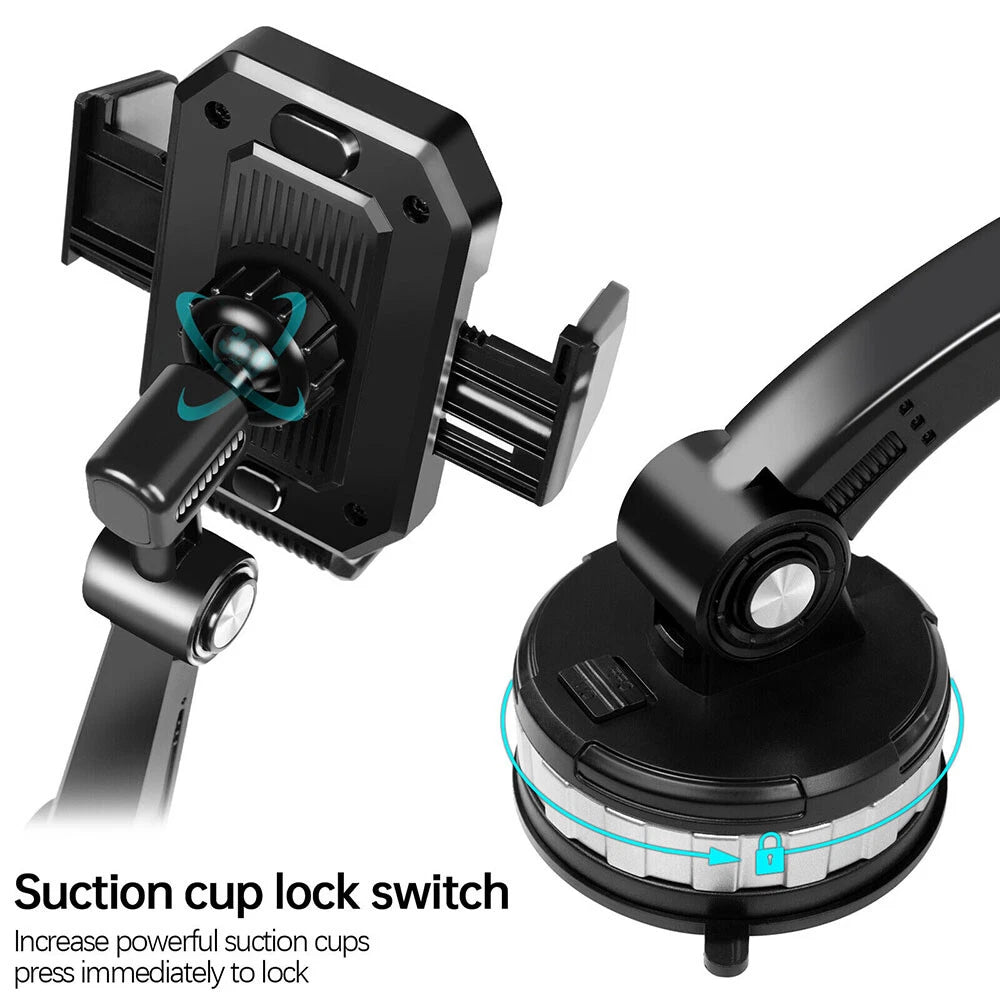 Universal Car Truck Mount Phone Holder Stand Dashboard/Windshield For Cell Phone