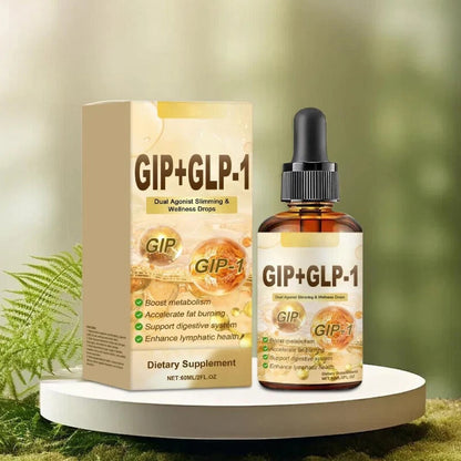 GIP Dual Agonist Slimming& Wellness Drops Boost Metabolism & Fat Burning New ~~