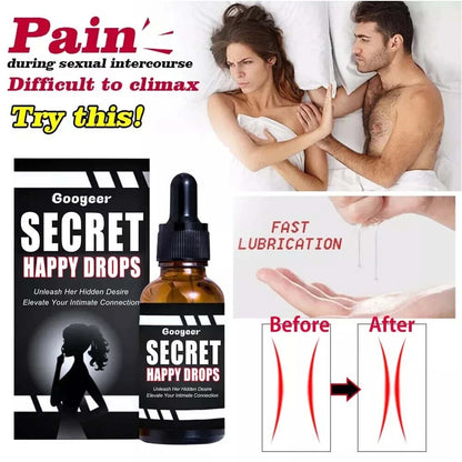 Secret Happy Drops,Pleasure Peak-Oral Drops,Enhancing Sensitivity For Women 🔥