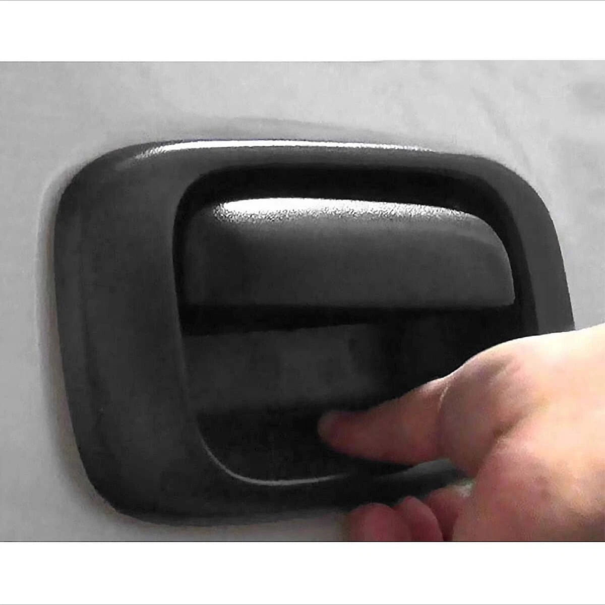 New Black Tailgate Handle With Bezel Set For 99-07 Silverado Sierra GM1915105
