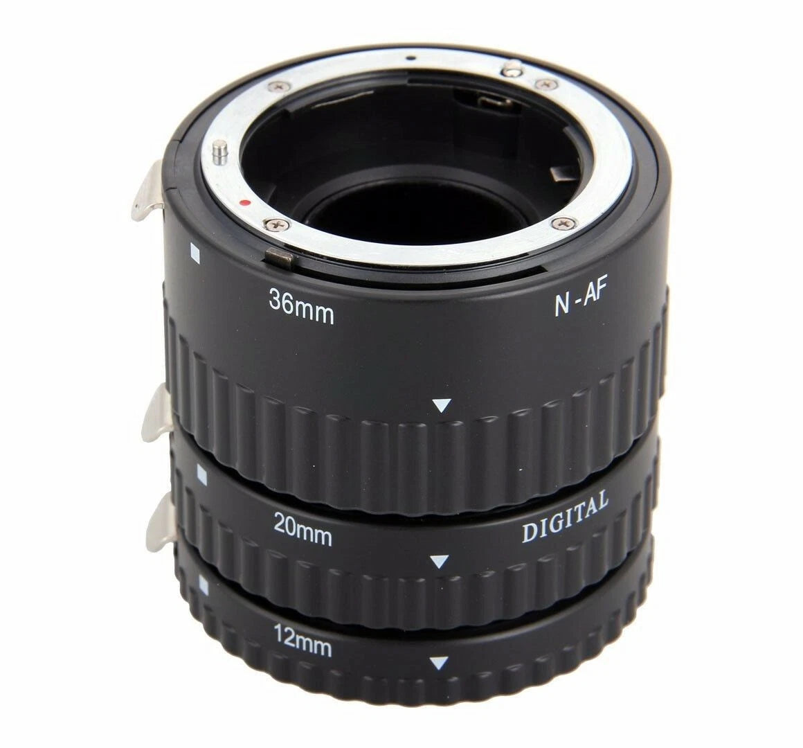 Meike MK-N-AF-B AF Auto Focus Macro Extension Tube Set for Nikon DSLR Camera