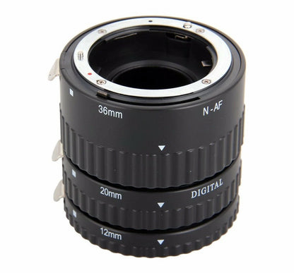 Meike MK-N-AF-B AF Auto Focus Macro Extension Tube Set for Nikon DSLR Camera