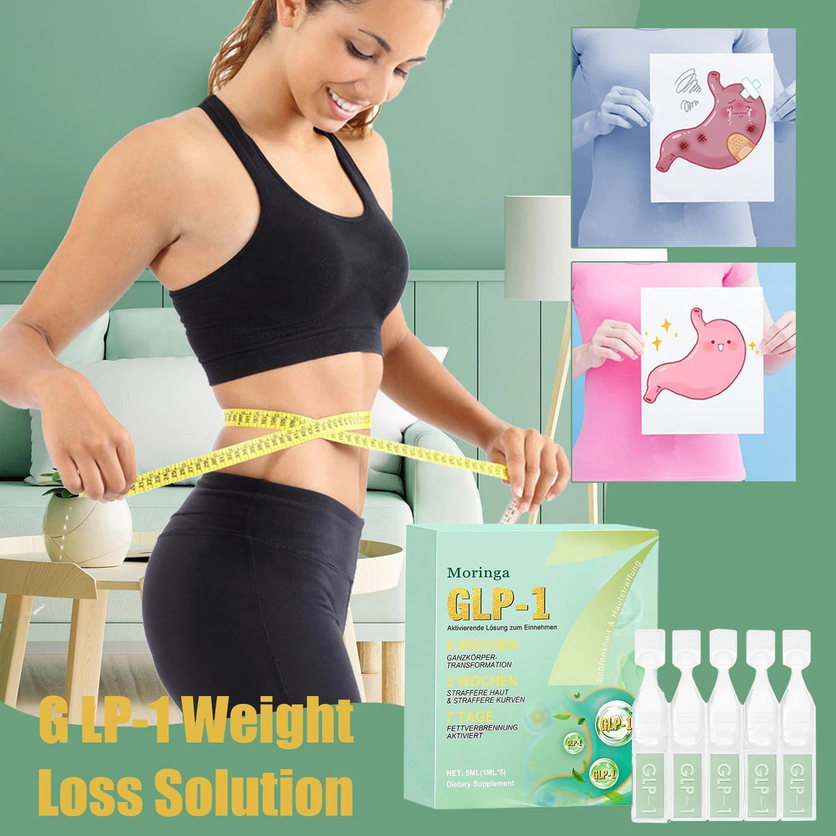 GPL-1 Weight Loss Oral Solution - Natural Metabolism Support Detox Aid