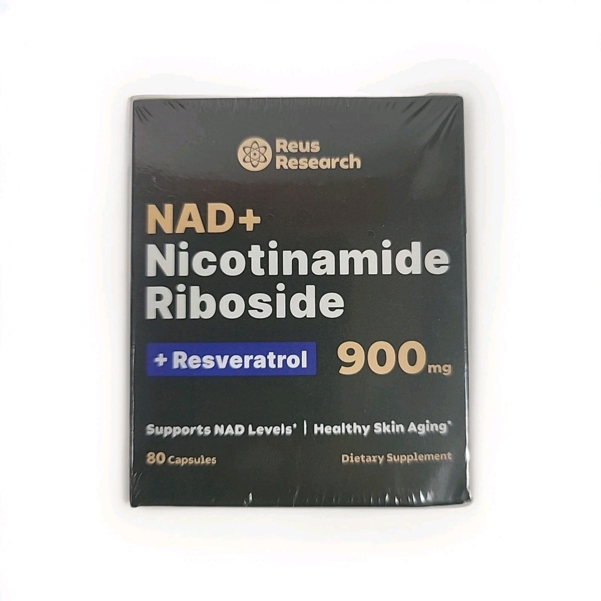 NAD+ Supplement for Anti-Aging Energy Focus & Nicotinamide Riboside Resveratrol