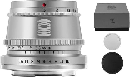 TTArtisan 35mm F1.4 APS-C Manual Focus Lens for Olympus Macro 4/3 Mount Cameras