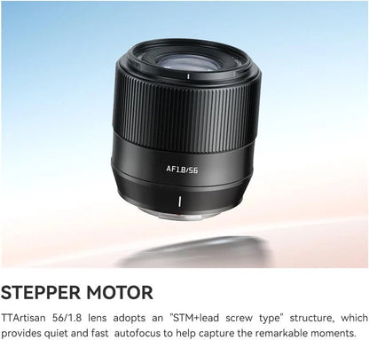TTArtisan Auto Focus 56mm F1.8 Z-Mount Prime Lens for APS-C Mirrorless Camera