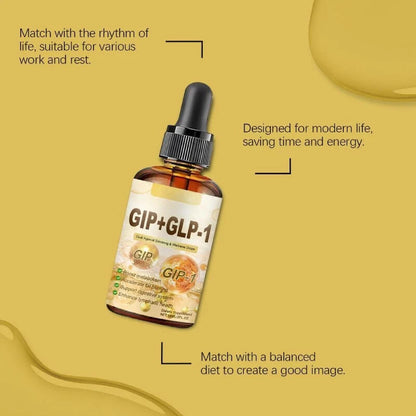 GIP Dual Agonist Slimming& Wellness Drops Boost Metabolism & Fat Burning New