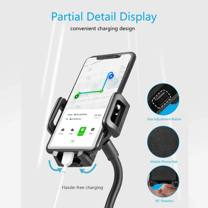 Car Mount Adjustable Gooseneck Cup Holder Stand Cradle Universal Cell Phone US