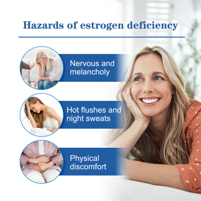 100ml New Estrogen Cream Natural Bio-identical Menopause Relief Balance Therapy~