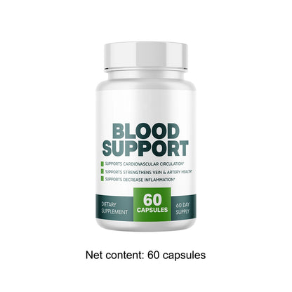 Healthy Flow Blood Support, Cardiovascular Circulation - 60 Capsules Genuine