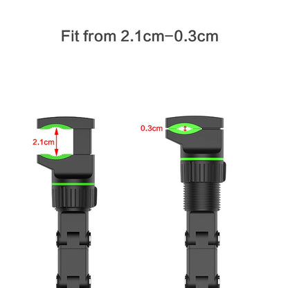 360° Car Rearview Mirror Rotation Adjustable Phone Holder Mount Multifunction