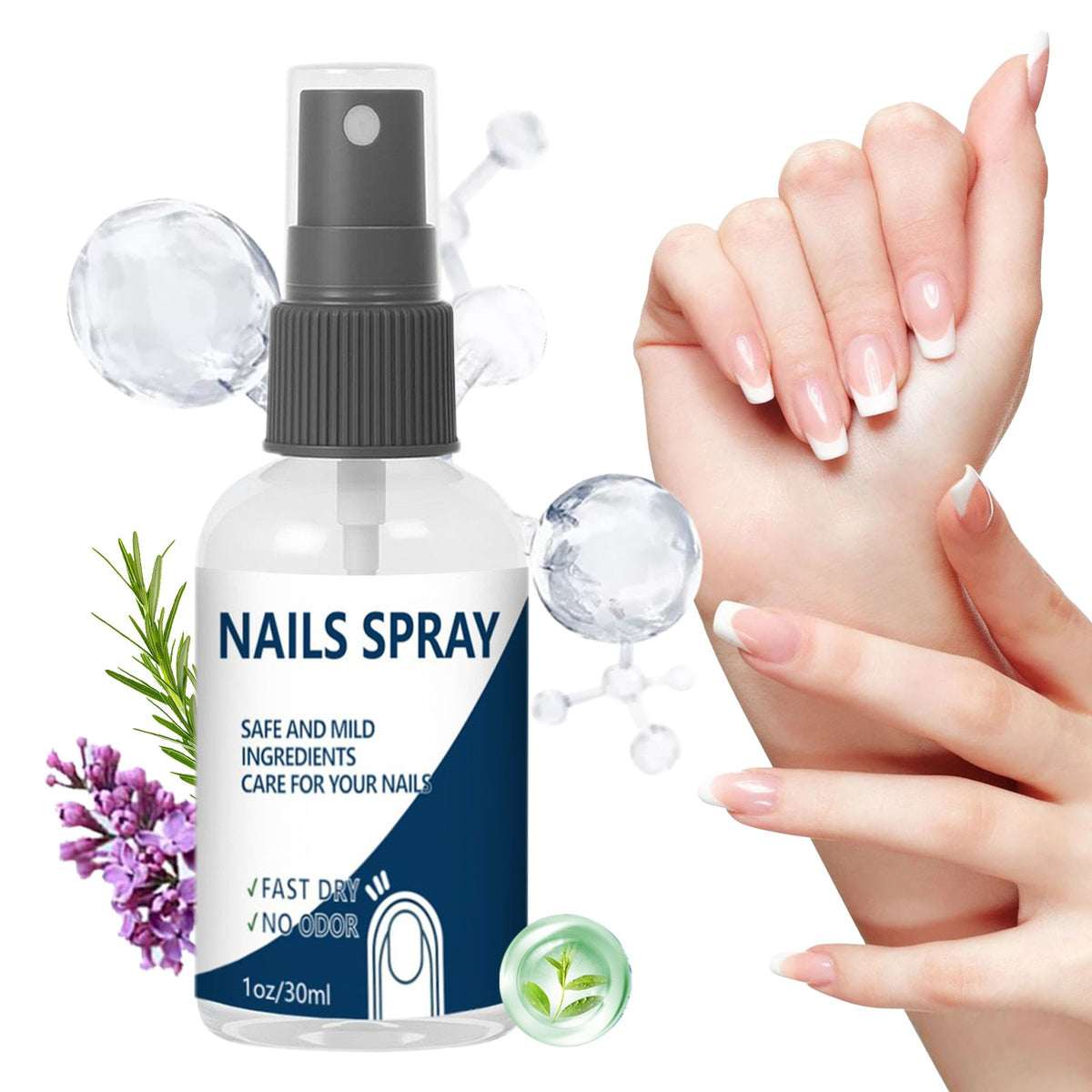 3Pack Blinzador Nails Spray Fingernails Nutrition Toenail Care Supplies