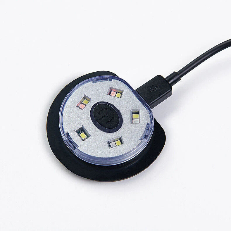 Bluetooth Beanie Hat with Light, Unisex USB Rechargeable 4 LED Headlamp Cap with