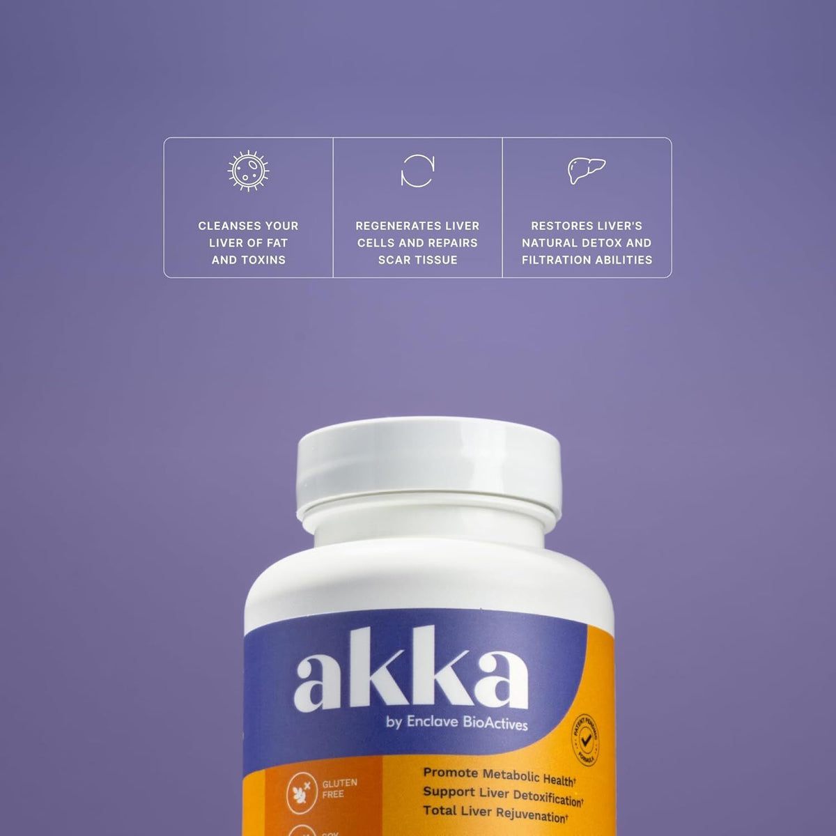 AKKA Premium Liver Cleanse Detox Repair Superbiotic,Gut Health Milk Thistle new