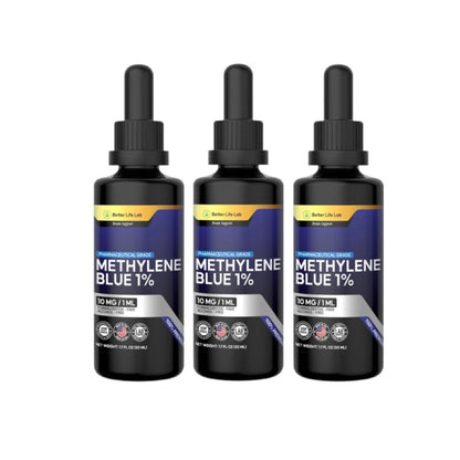3BOX/SET Methylene Blue Pharmaceutical Grade - Methylene Blue 1% - Liquid