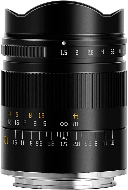 TTArtisan 21mm F1.5 Full Fame ASPH Wide Angle Lens for Leica M-Mount Cameras
