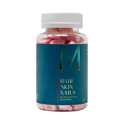 WEEM Hair Skin and Nails Gummies - Supports Healthy Hair - Vegan biotin Vitamins