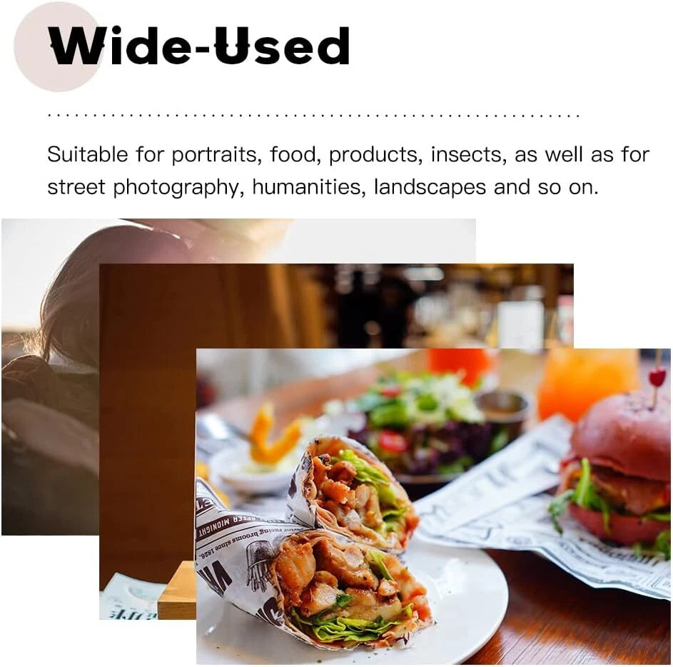 TTArtisan 35mm F1.4 APS-C Manual Focus Lens for Olympus Macro 4/3 Mount Cameras