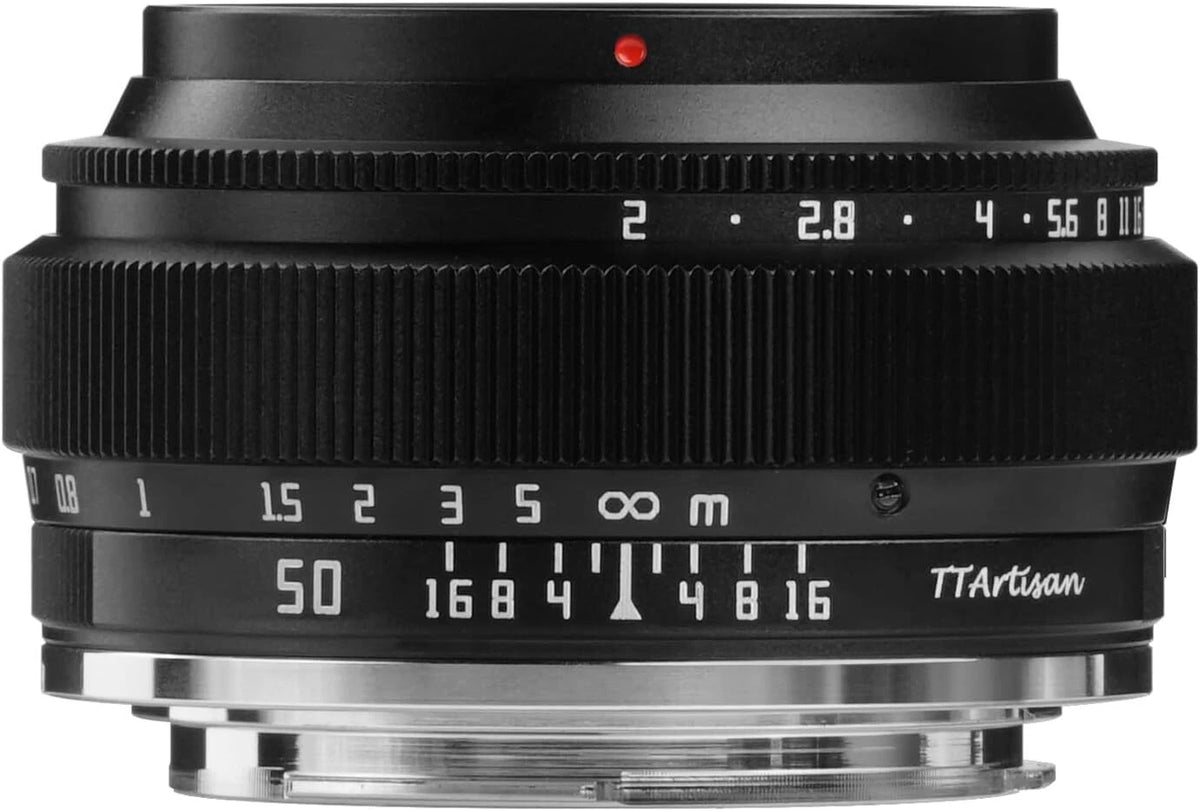 TTArtisan 50mm f2 Full Frame Manual Focus Camera Lens for M43 mount