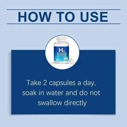 Hydrogen Water Tablets, 8 PPM Hydrogen Tablets for Drinking Water, H2 Molecular