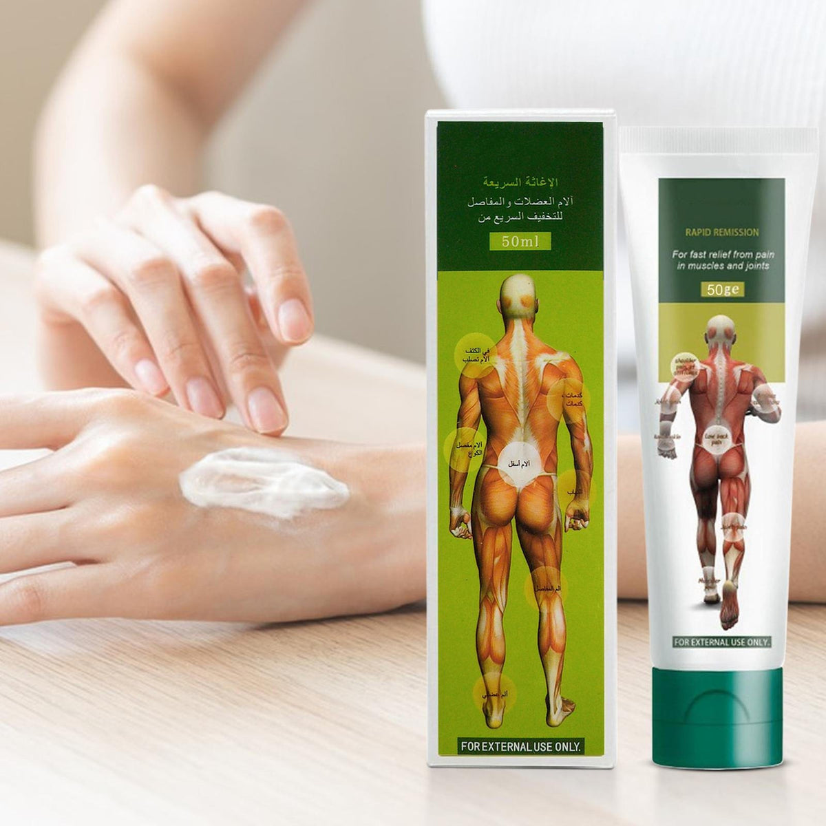 CapsaCare Neuropathy Cream – Soothing Relief with Natural Ingredients, Non-Greas