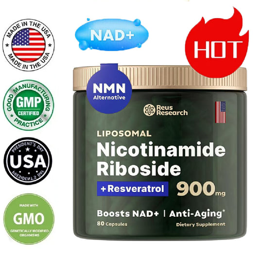 Nad+ 900mg Cell Regenerator and Trans-Resveratrol 150mg 80 Caps Quercetin