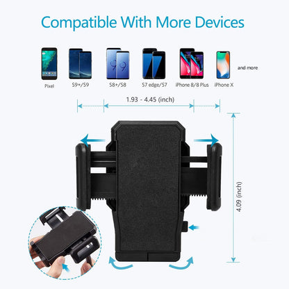 Car Mount Adjustable Gooseneck Cup Holder Stand Cradle Universal Cell Phone US