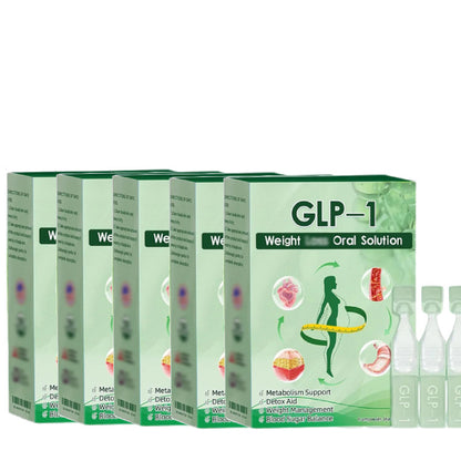 1-5BOX Oral Solution, GLP - 1 Moringa Drops, Natural Supplement Drops