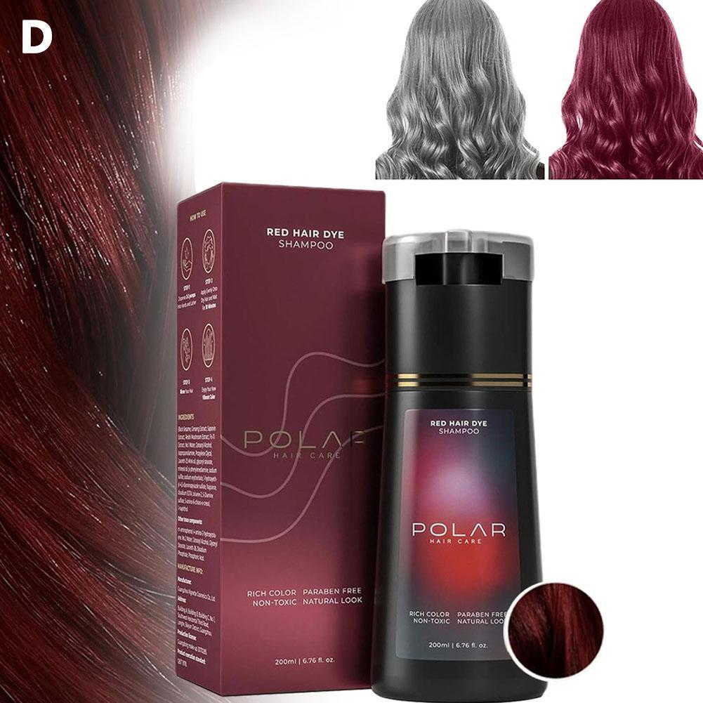 Polar Hair Dye Shampoo Polar Hair Care, HairCare Shampoo 200ML/6.7 O Z ιб N N4D3