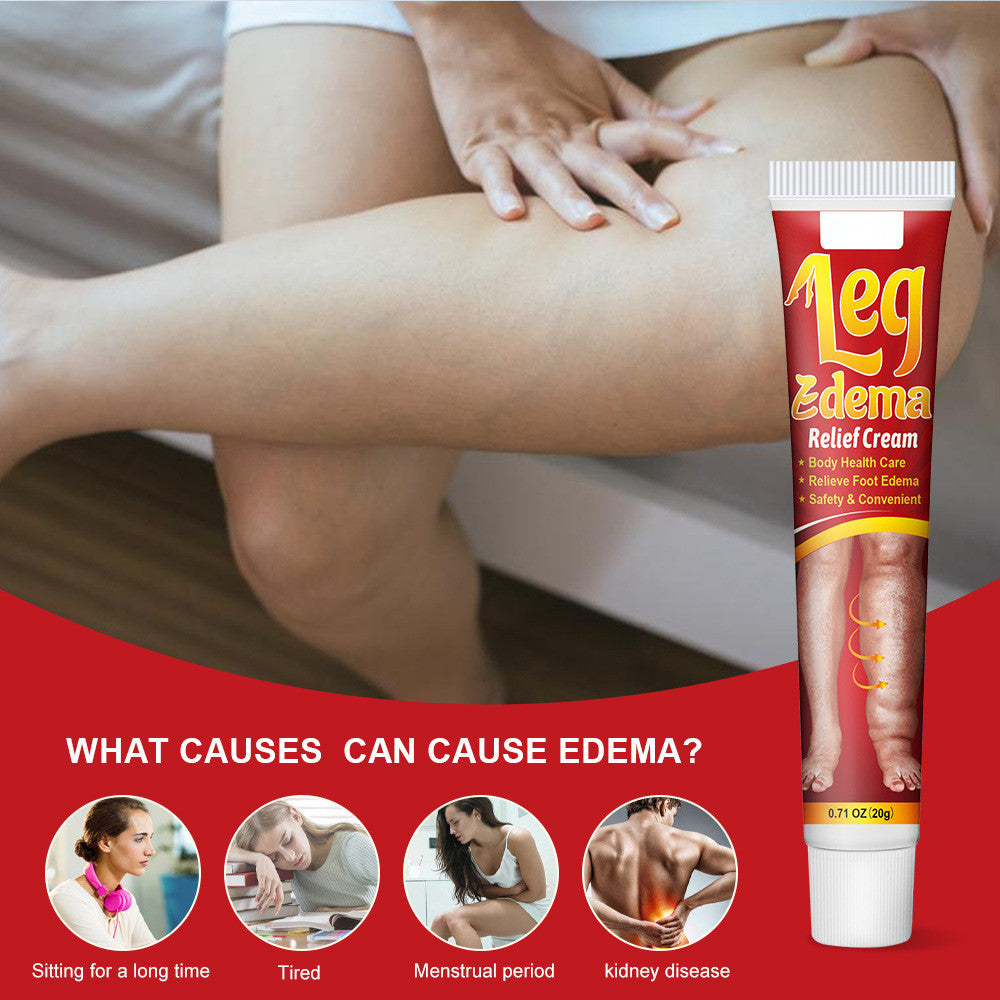 1-6PCS Anti Edema Cream, Remove Arm Leg Swelling Pain Relief Ointment 20g US New