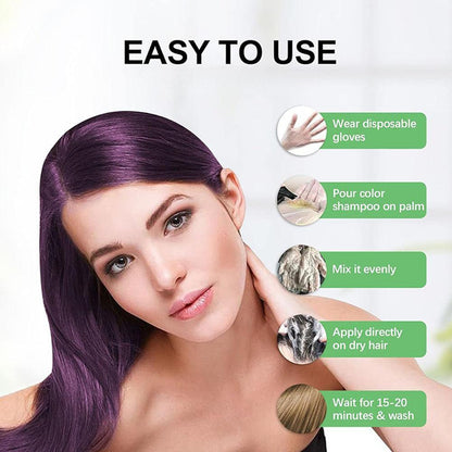 Polar Hair Dye Shampoo Polar Hair Care, HairCare Shampoo 200ML/6.7 O Z ιб N N4D3