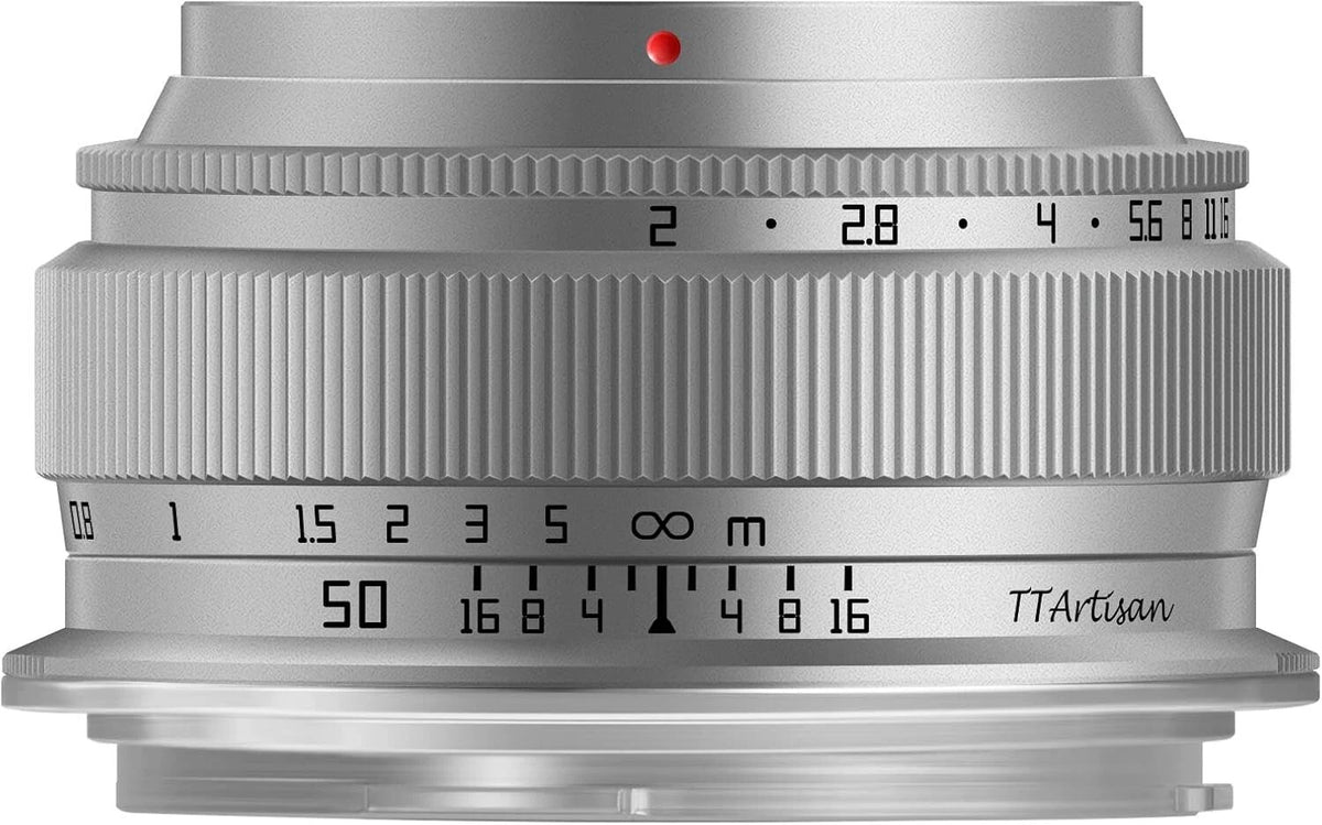 TTArtisan 50mm f2 Full Frame Manual Focus Camera Lens for M43 mount