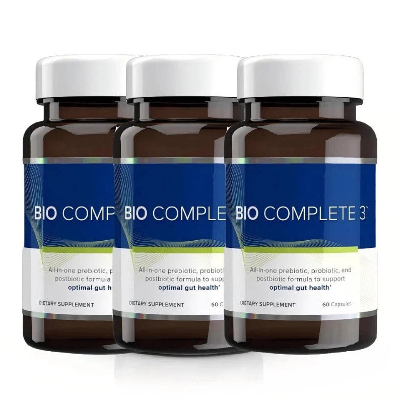 1-5X 60Caps Bio Complete 3 Capsules Prebiotic Probiotic Postbiotic Supplement✔