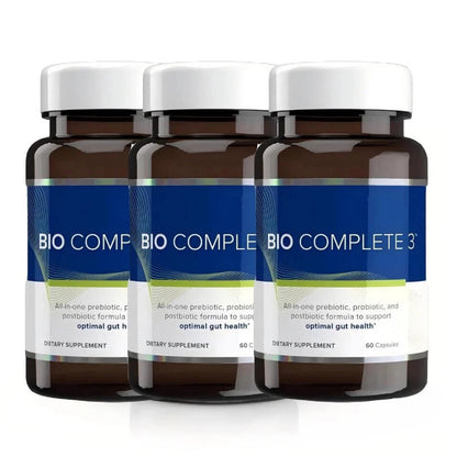 1-5X 60Caps Bio Complete 3 Capsules Prebiotic Probiotic Postbiotic Supplement✔
