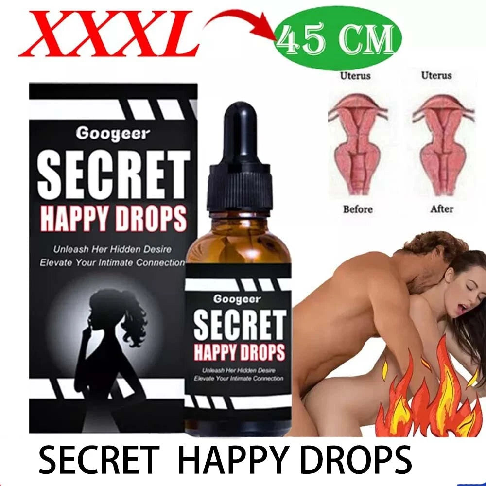 Secret Happy Drops,Pleasure Peak-Oral Drops,Enhancing Sensitivity For Women 🔥