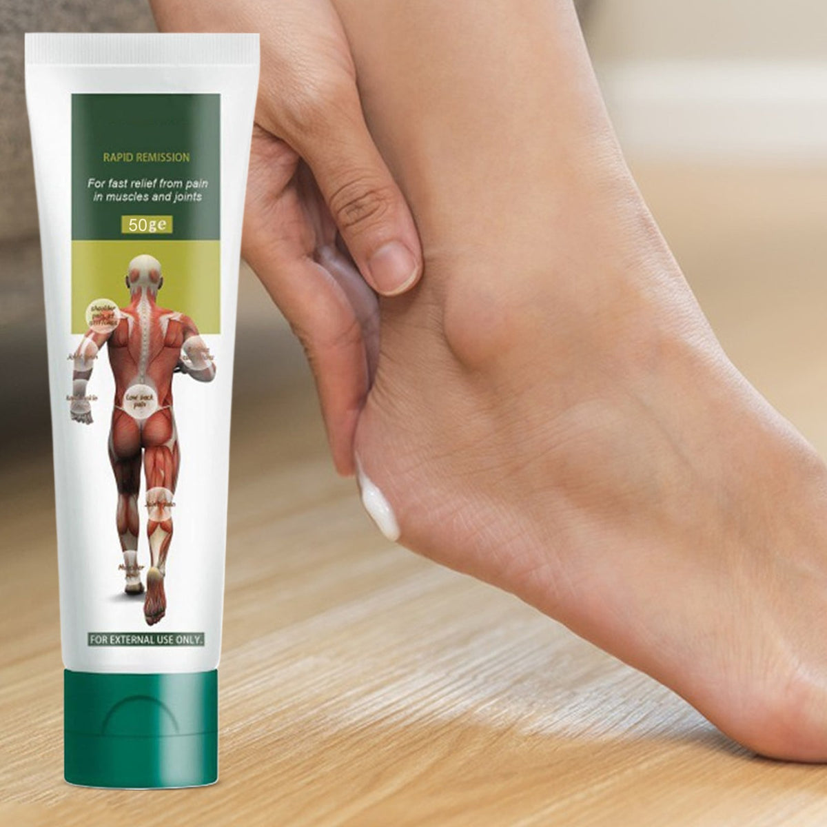 CapsaCare Neuropathy Cream – Soothing Relief with Natural Ingredients, Non-Greas