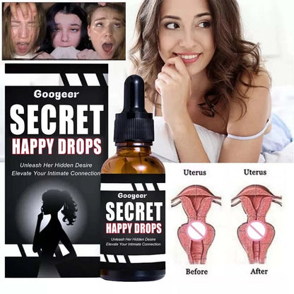 Secret Happy Drops,Pleasure Peak-Oral Drops,Enhancing Sensitivity For Women 🔥
