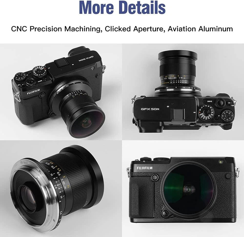 TTArtisan 11mm F2.8 Manual Focus Rectangle Fisheye Lens for Leica M-Mount
