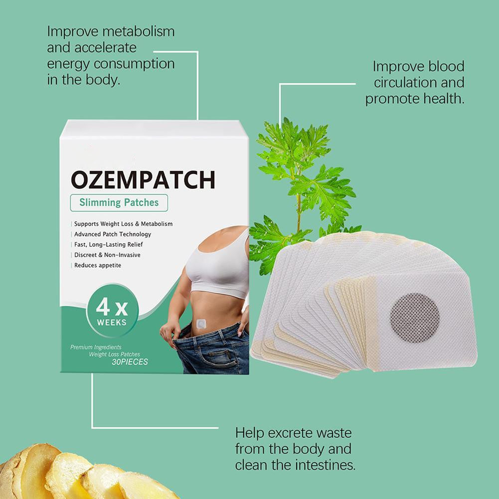 30-300X Ozempatch - Slimming Patches for Women, Support Weight Loss & Metabolism